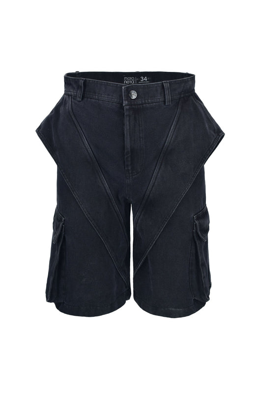 Armor line denim shorts