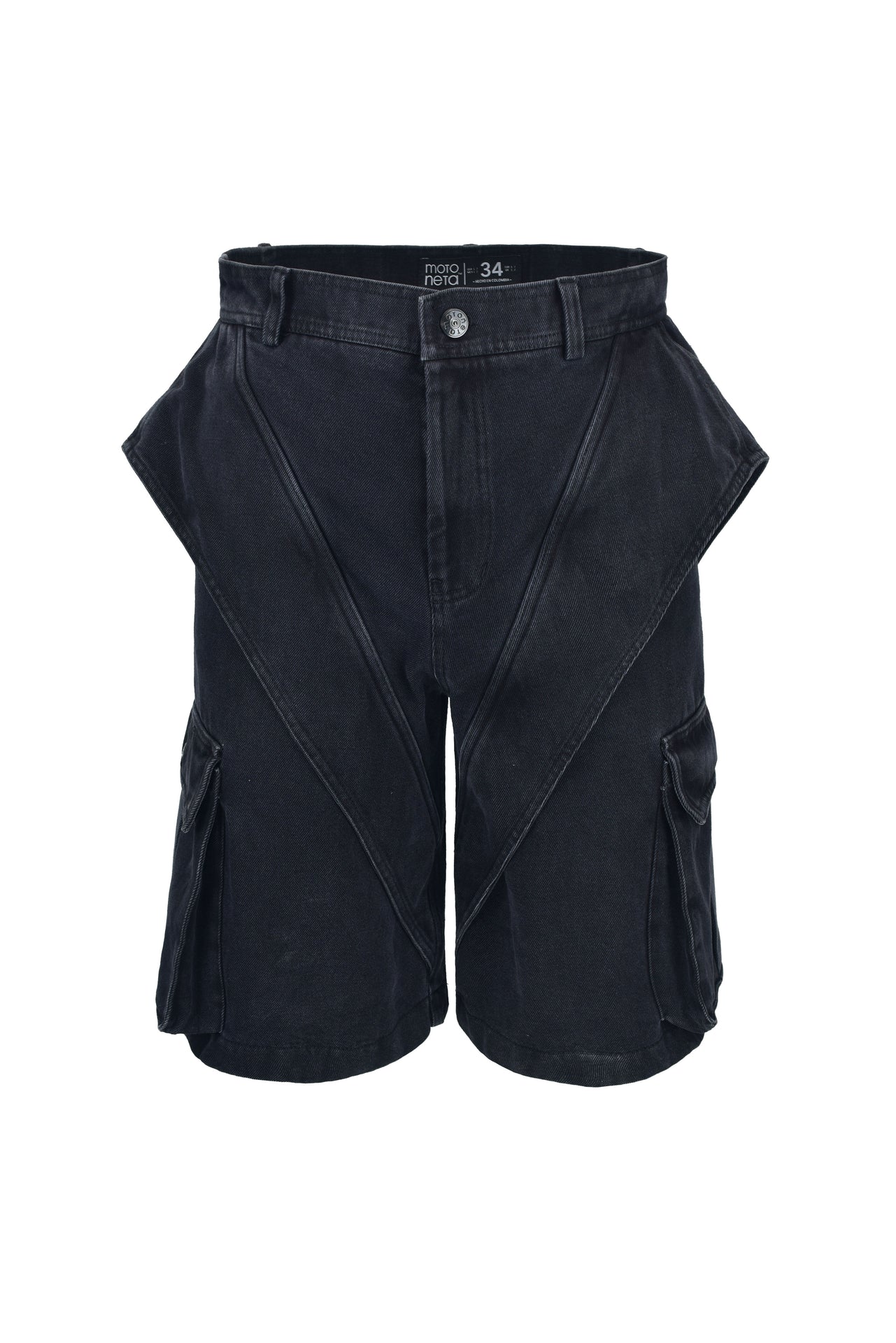 Armor line denim shorts