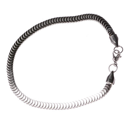 Scales Silver Bracelet