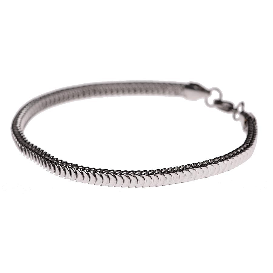 Scales Silver Bracelet