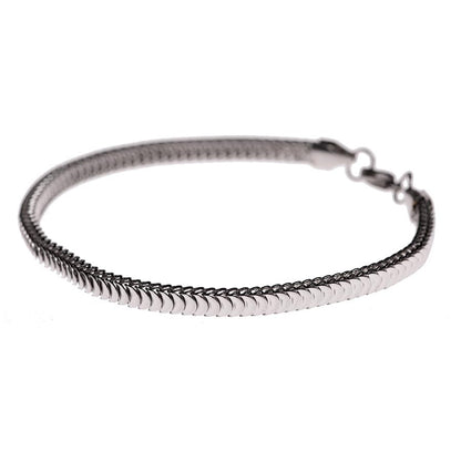 Scales Silver Bracelet