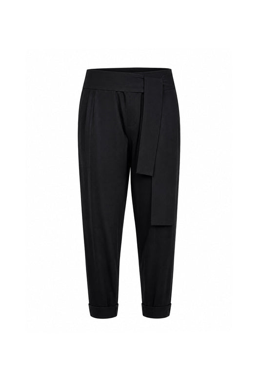 Black Comfy Samurai Pants