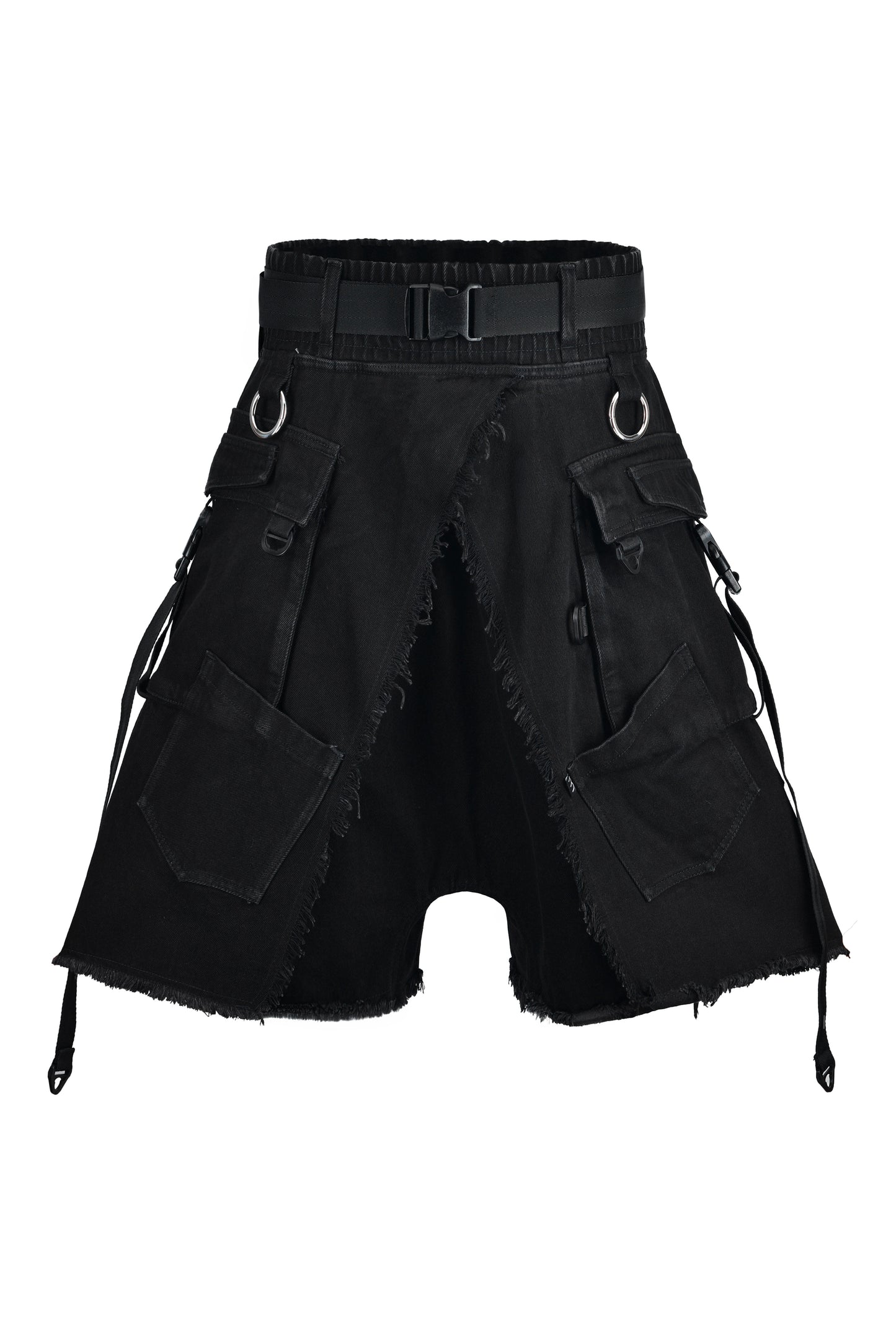 Ashveil Cargo Black Skort