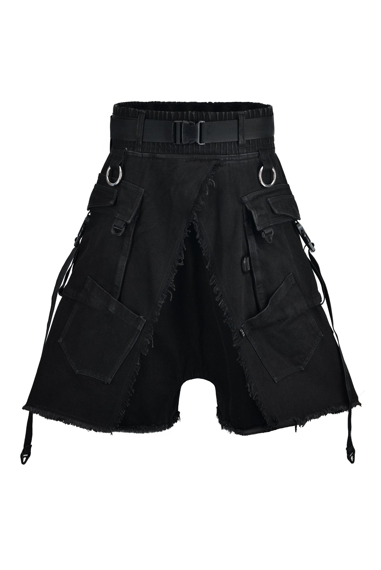 Black Morphosis Upcycling short