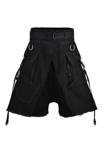 Black Morphosis Upcycling short