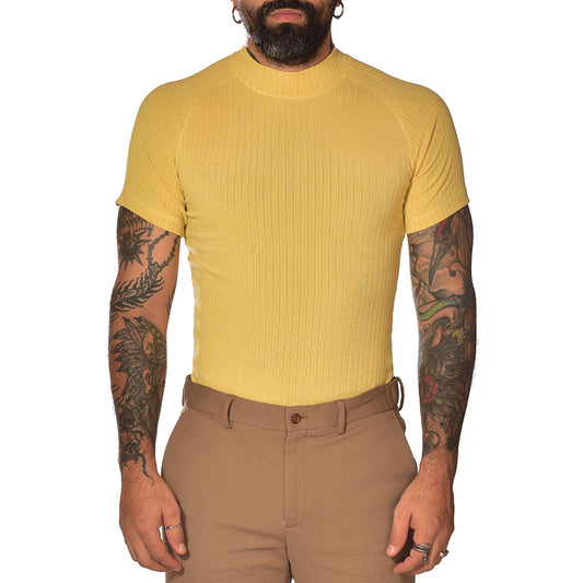 Super slim yellow perkins t-shirt