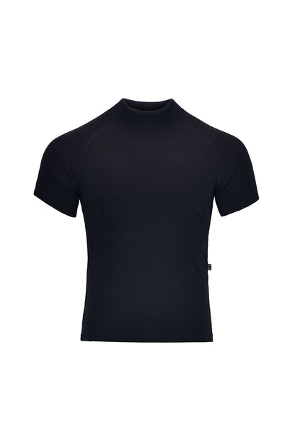 Super slim black perkins t-shirt