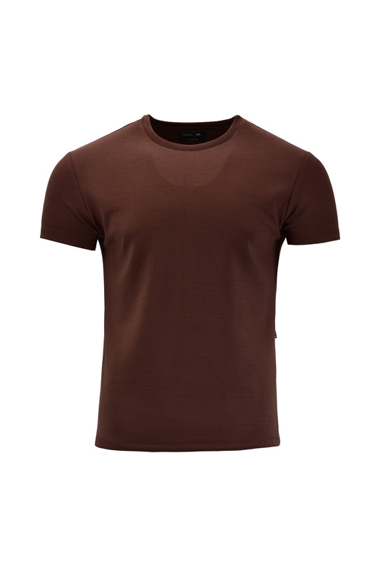 Brown Slim Fit T-Shirt