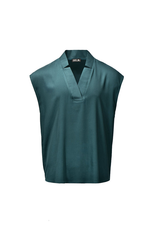 Emerald oversized verrushka shirt