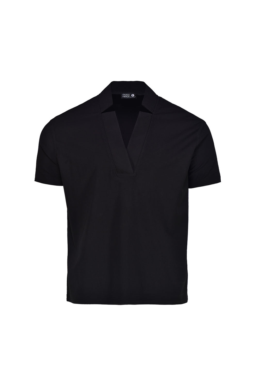 Verushka shirt with black sleeves